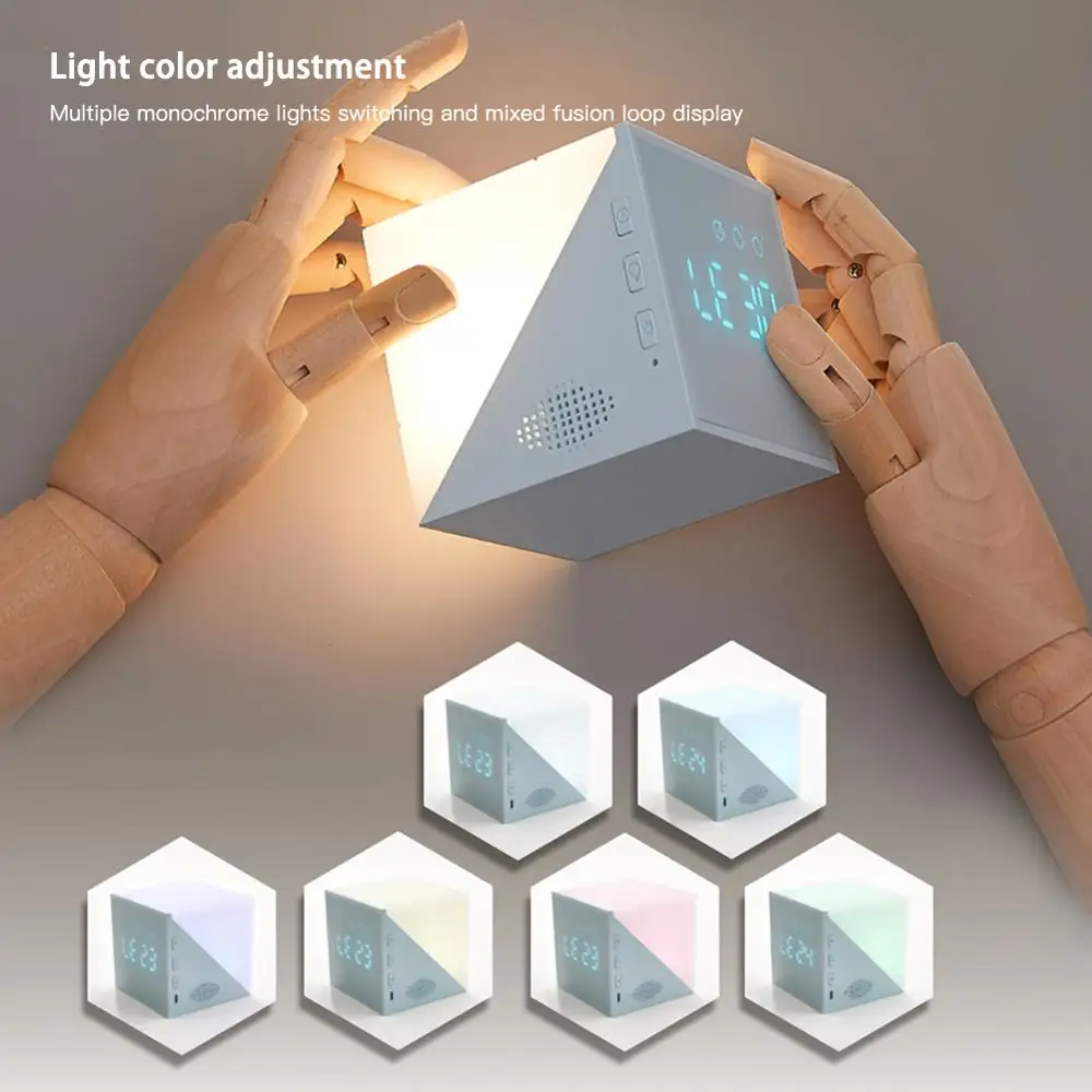 LED Alarm Clock Table Voice Control Digital Electronic Clocks Table for Children's Bedroom Decoration Desk Clock
LED Alarm Clock Table Voice Control Digital Electronic Clocks Table for Children's Bedroom Decoration Desk Clock