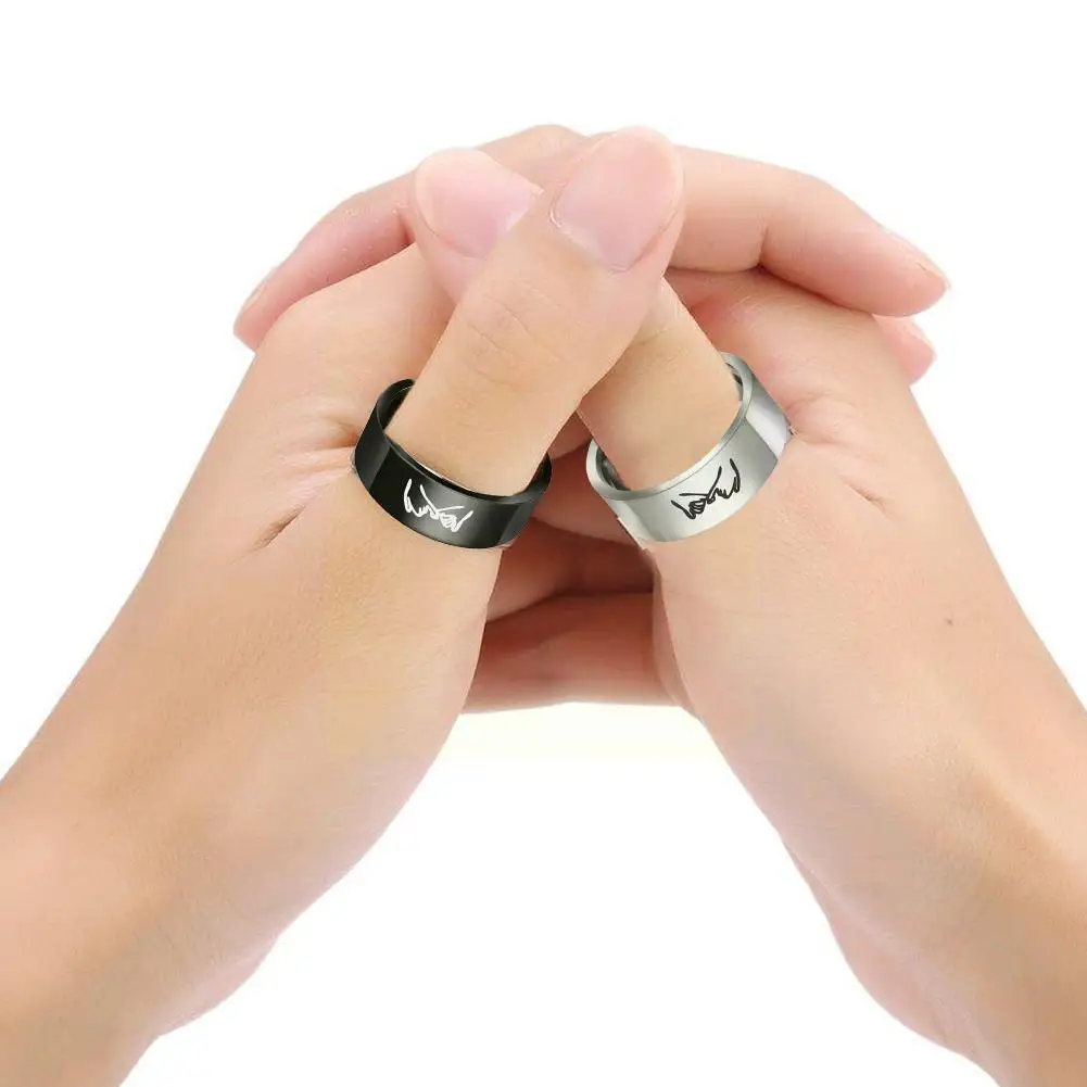 8mm Steel Couple Ring Wedding Ring Jewelry Accessories Valentine'day Gift Engagement Wedding C2a4
8mm Steel Couple Ring Wedding Ring Jewelry Accessories Valentine'day Gift Engagement Wedding C2a4