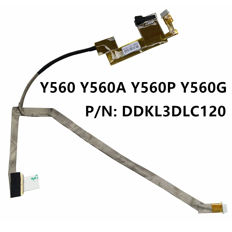 New Laptop LCD LED LVDS Video Screen Display Flex wire Cable For Lenovo ideapad Y560 Y560A Y560P Y560G PN:DDKL3DLC120
New Laptop LCD LED LVDS Video Screen Display Flex wire Cable For Lenovo ideapad Y560 Y560A Y560P Y560G PN:DDKL3DLC120