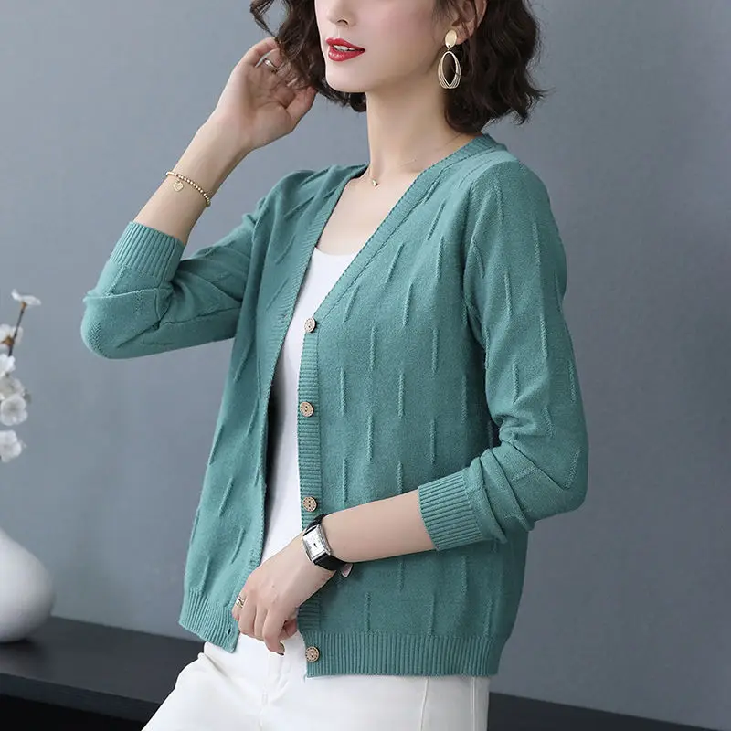 PEONFLYT Single Breasted Knitted Cardigan Spring Autumn Women Casual Long Sleeve Tops V Neck Solid Women Sweater Coat Blue
PEONFLYT Single Breasted Knitted Cardigan Spring Autumn Women Casual Long Sleeve Tops V Neck Solid Women Sweater Coat Blue