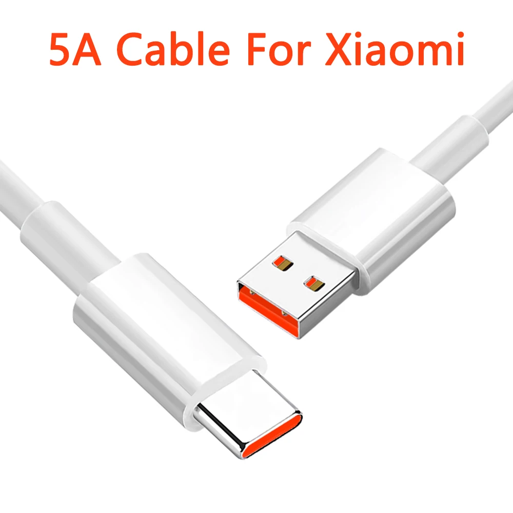 Зарядный USB кабель Type C 5A для Xiaomi Redmi K30 Ultra 10X Pro Note 9 Max K30S Poco X2|Зарядные устройства