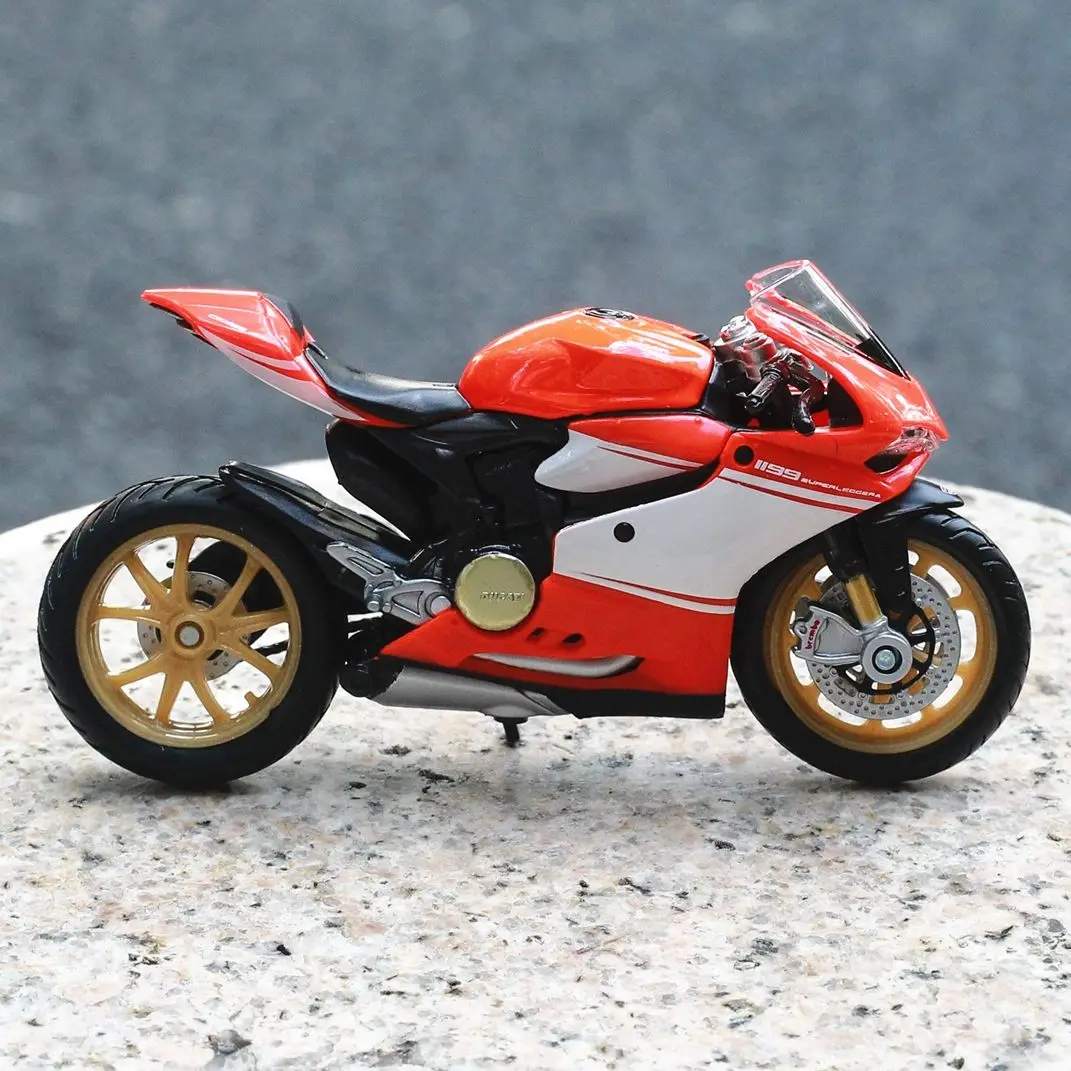 Maisto 1:18 Ducati 1199 Superleggra Alloy Motorcycle Model Souvenir Toy Collectible Mini Moto Die Cast
Maisto 1:18 Ducati 1199 Superleggra Alloy Motorcycle Model Souvenir Toy Collectible Mini Moto Die Cast