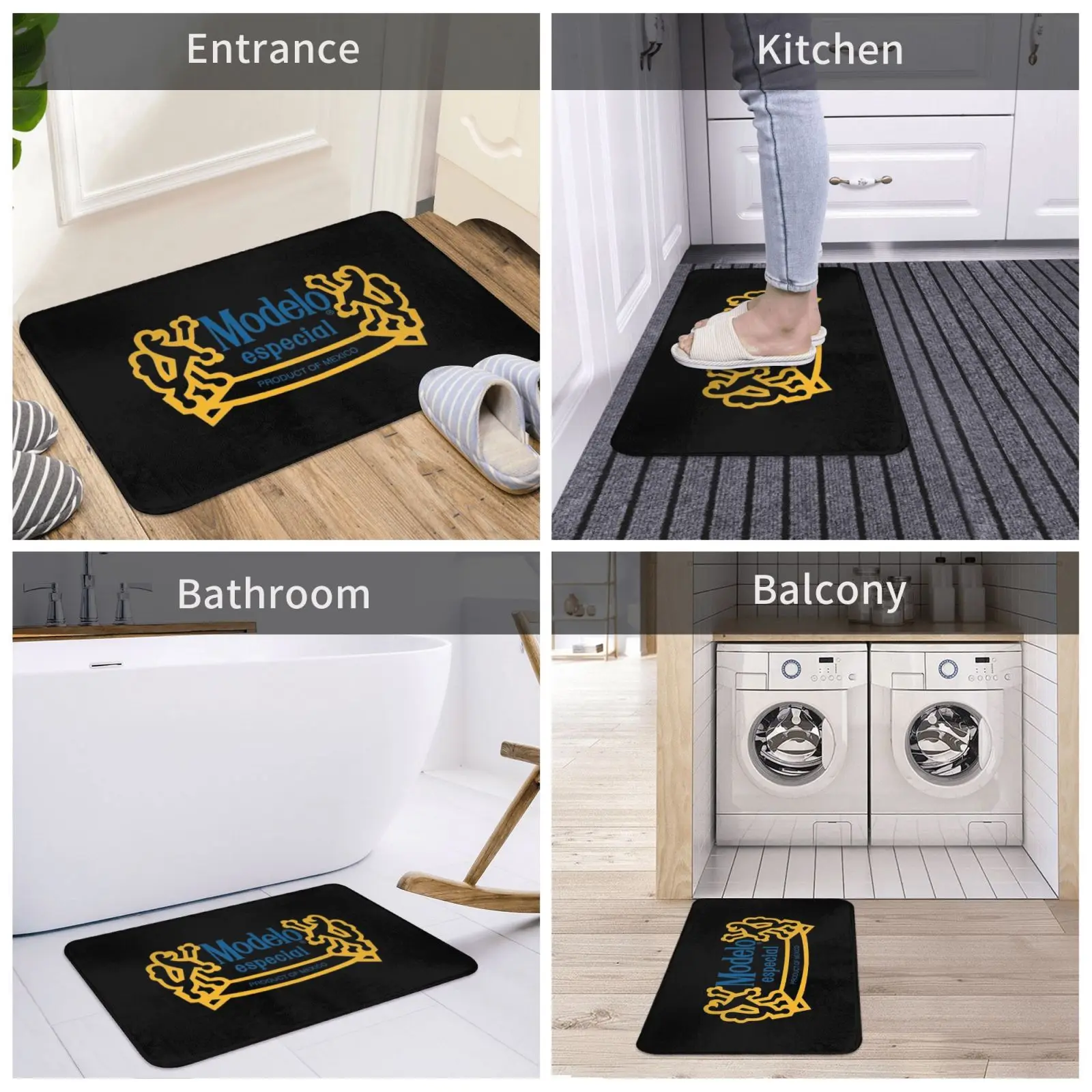 Modelo Indoor Super Absorbs Doormat Backing Non Slip DoorMat for Small Front Door Inside Floor Dirt Trapper Cotton Entrance Rug
Modelo Indoor Super Absorbs Doormat Backing Non Slip DoorMat for Small Front Door Inside Floor Dirt Trapper Cotton Entrance Rug
