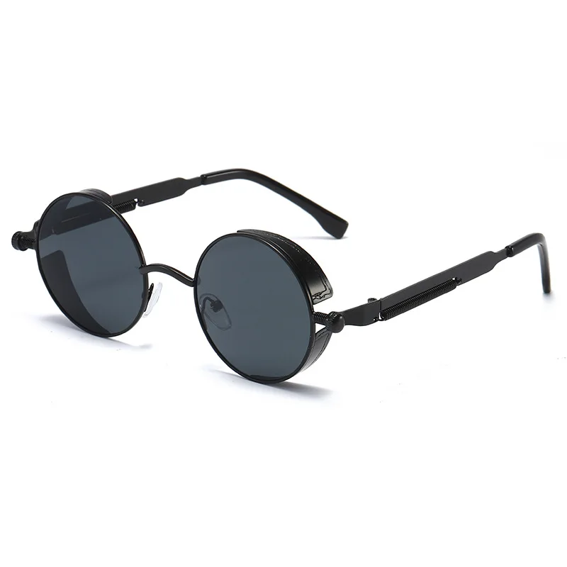 2020 Metal Steampunk Sunglasses Men Women Fashion Round Glasses Brand Design Vintage Sunglasses High Quality UV400 Eyewear
2020 Metal Steampunk Sunglasses Men Women Fashion Round Glasses Brand Design Vintage Sunglasses High Quality UV400 Eyewear