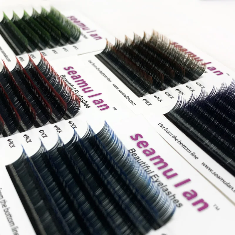 colour lashes ombre eyelashes extension individual false mink lashes purple Brown red eyelash extension
colour lashes ombre eyelashes extension individual false mink lashes purple Brown red eyelash extension