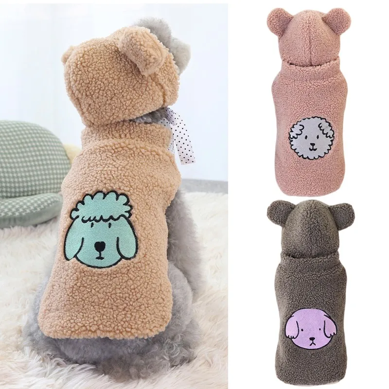 Pet Thickening Hoodie Costume For Small Medium Dogs Soft Warm Autumn Winter Puppy Velvet Clothes Fashion Dog Accessories
Pet Thickening Hoodie Costume For Small Medium Dogs Soft Warm Autumn Winter Puppy Velvet Clothes Fashion Dog Accessories