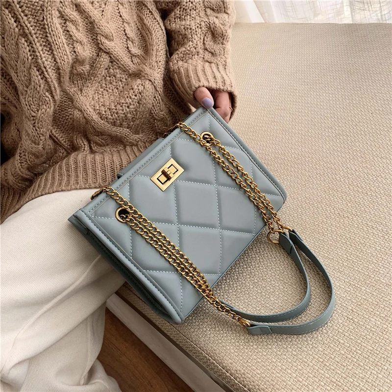 2020 Fashion Shoulder Bag Women Travel Bags Leather Pu Quilted Bag Female Luxury Handbags Women Bags Designer Sac A Main Femme
2020 Fashion Shoulder Bag Women Travel Bags Leather Pu Quilted Bag Female Luxury Handbags Women Bags Designer Sac A Main Femme