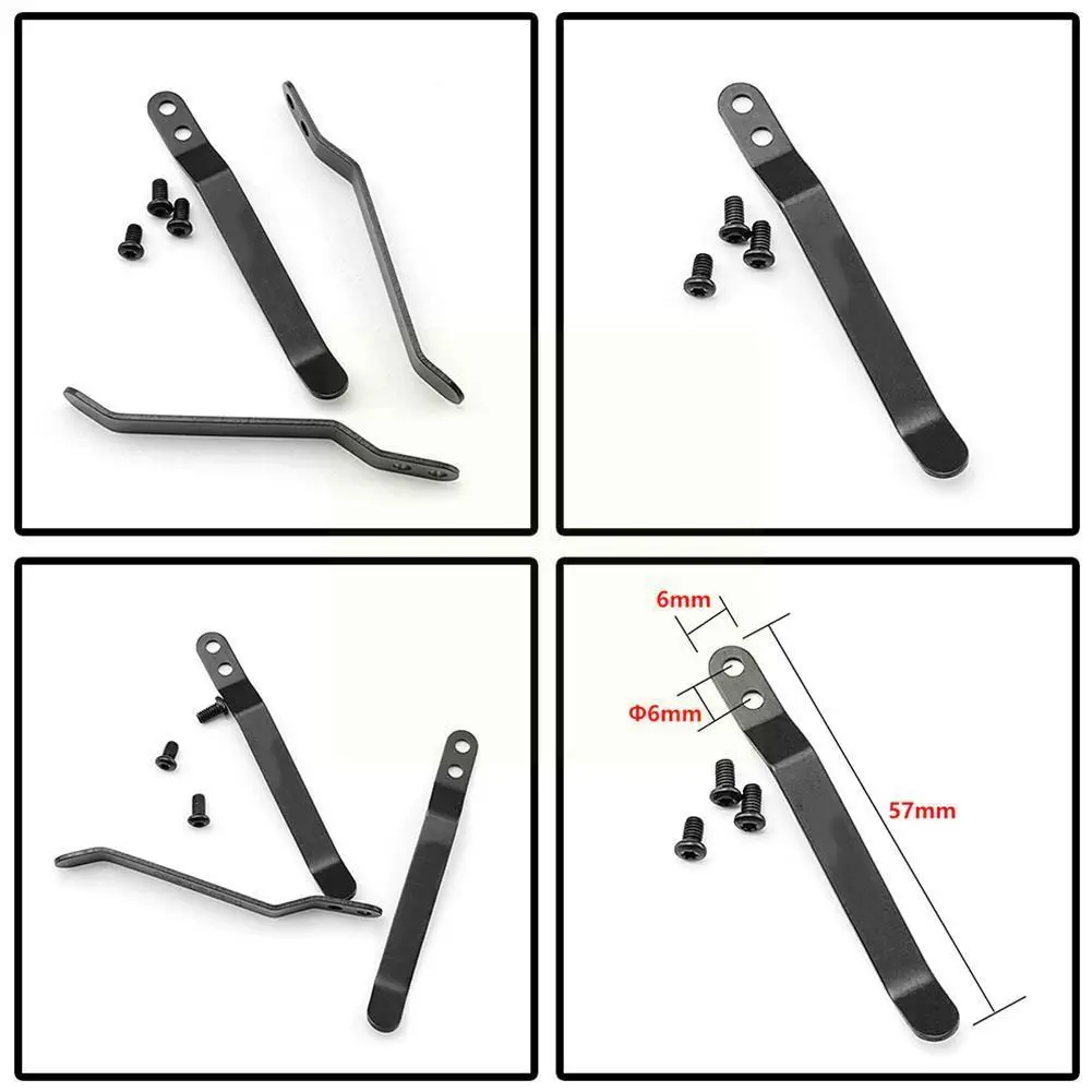 Folding Pocket Knife Back Clip 420 Steel Back Clips Waist Clips For Folding Knife Top Quality Pocket Knife Clip S6w1
Folding Pocket Knife Back Clip 420 Steel Back Clips Waist Clips For Folding Knife Top Quality Pocket Knife Clip S6w1