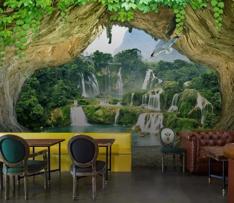 Фотообои 3D в китайском стиле для гостиной, спальни, телевизора, настенные фрески для стен, пейзаж 3 D
Фотообои 3D в китайском стиле для гостиной, спальни, телевизора, настенные фрески для стен, пейзаж 3 D