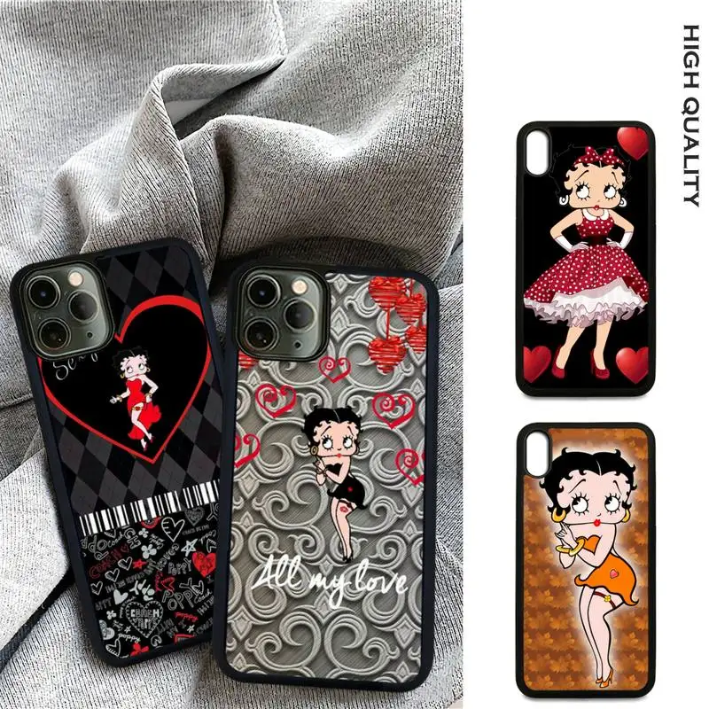 Cute Cartoon Betty Boops Phone Case For IPhone 13 Mini 12 11 Pro Max Xs Xr X 7 8 Plus Se 2020 High Quality PC Cover
Cute Cartoon Betty Boops Phone Case For IPhone 13 Mini 12 11 Pro Max Xs Xr X 7 8 Plus Se 2020 High Quality PC Cover