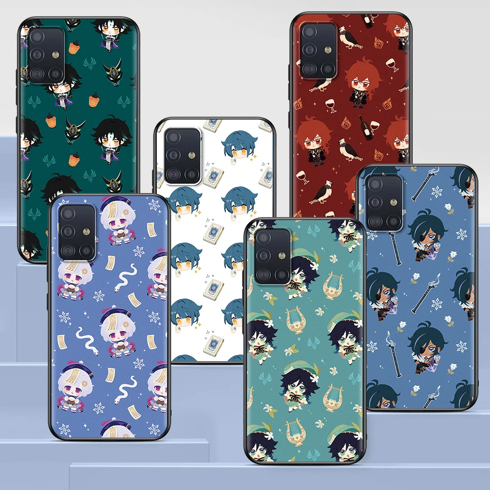 Cartoon Genshin Impact Case for Samsung Galaxy A51 A12 A21s A71 A52 A31 A32 A02s A72 A11 A41 A22 A01 A42 A91 Black Soft Cover
Cartoon Genshin Impact Case for Samsung Galaxy A51 A12 A21s A71 A52 A31 A32 A02s A72 A11 A41 A22 A01 A42 A91 Black Soft Cover