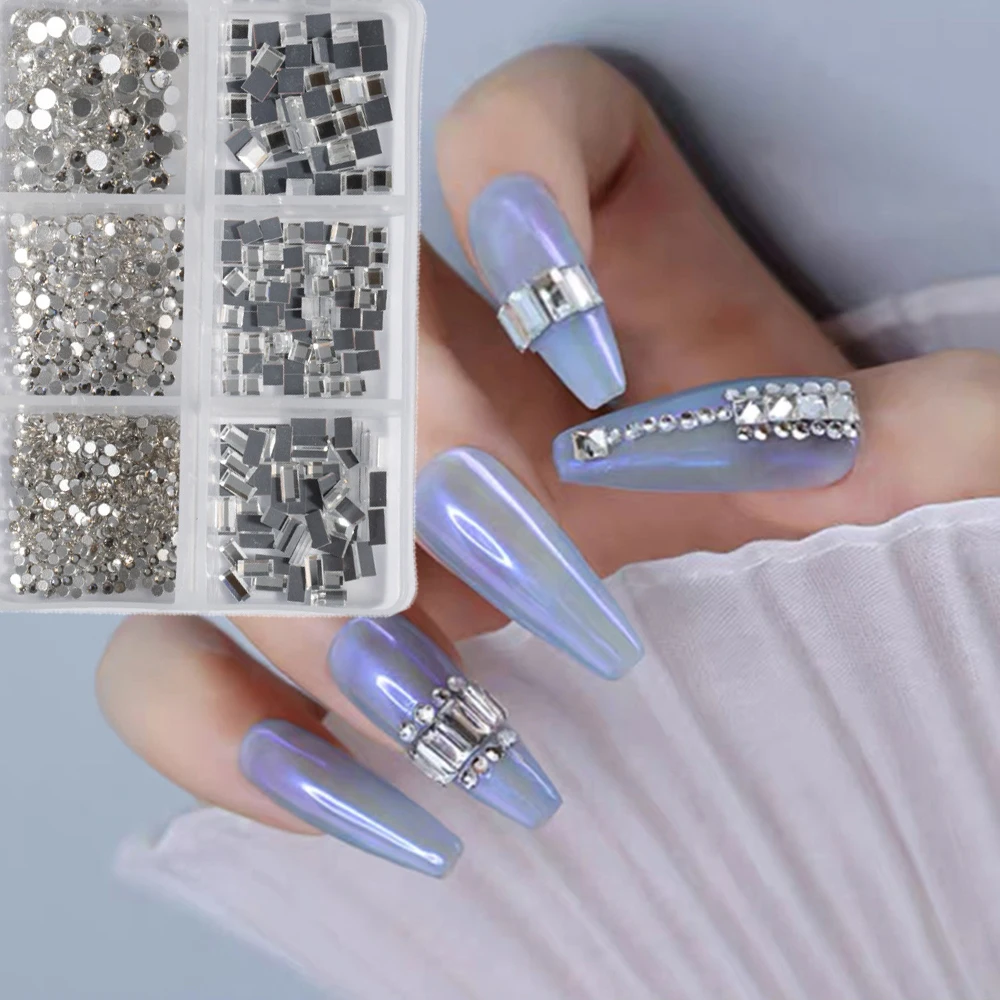 Nail Jewelry Clear Flat Bottom 3D Nail stickers DIY Manicure Accessories Mixed Nail Decorations DIY Nail Rhinestone
Nail Jewelry Clear Flat Bottom 3D Nail stickers DIY Manicure Accessories Mixed Nail Decorations DIY Nail Rhinestone