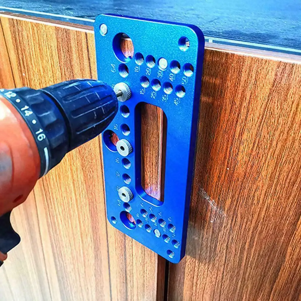 DIY деревообрабатывающий сверлильный локатор шкаф для двери позиционер ручка