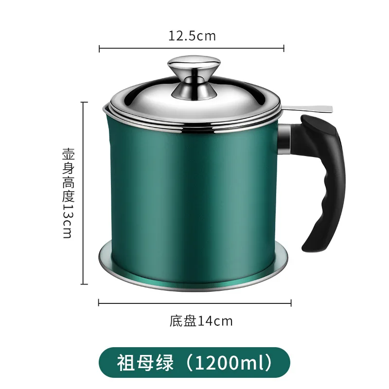 Kitchen supplies stainless steel oil filter tank large capacity filter leak proof oil grid oil storage tank kitchen tools 
Kitchen supplies stainless steel oil filter tank large capacity filter leak proof oil grid oil storage tank kitchen tools