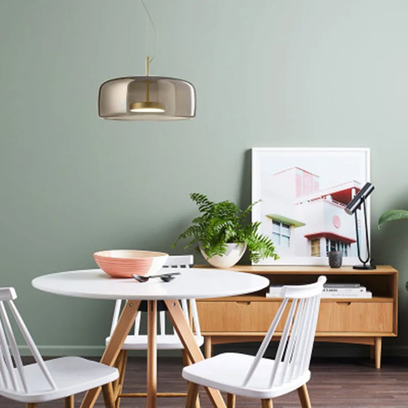 Nordic postmodern glass restaurant chandelier simple restaurant bar counter living room bedroom art bedside designer chandelier
Nordic postmodern glass restaurant chandelier simple restaurant bar counter living room bedroom art bedside designer chandelier