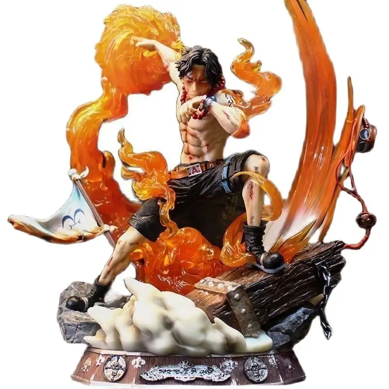 420MM Anime Figure One Piece ACE Een Stuk Action Figure Ace Pvc Fire Devil Fruit Een Stuk Anime For Children New Years Gift
420MM Anime Figure One Piece ACE Een Stuk Action Figure Ace Pvc Fire Devil Fruit Een Stuk Anime For Children New Years Gift