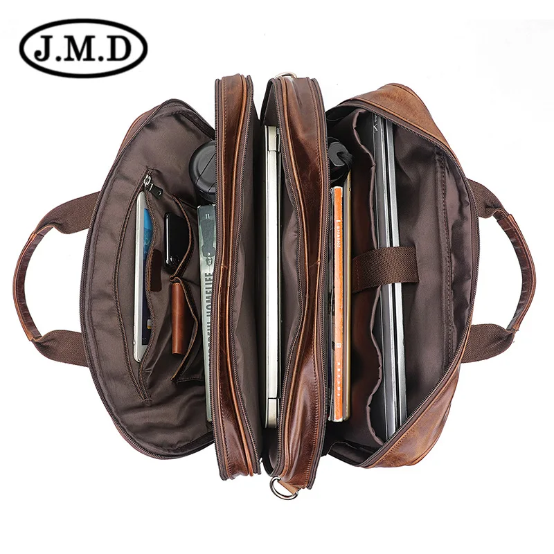 17" Business Laptop Genuine Leather Briefcase Handbags For Men 2021 Male Travel Vintage Brand Designer File Briefcases Bags
17" Business Laptop Genuine Leather Briefcase Handbags For Men 2021 Male Travel Vintage Brand Designer File Briefcases Bags