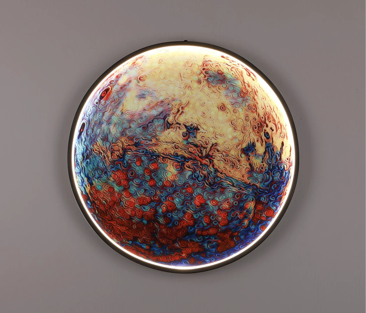 Earth Wall Lamp Modern Light Luxury Creative Moon Mural Living Room background Wall Decoration planet art bedroom bedside lamp
Earth Wall Lamp Modern Light Luxury Creative Moon Mural Living Room background Wall Decoration planet art bedroom bedside lamp