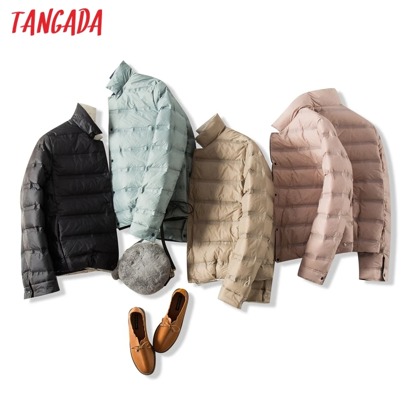 Tangada Women Solid Classic Down Parkas 2020 Autumn Winter Button Pockets Female Warm Elegant Coat Jacket ATP2
Tangada Women Solid Classic Down Parkas 2020 Autumn Winter Button Pockets Female Warm Elegant Coat Jacket ATP2