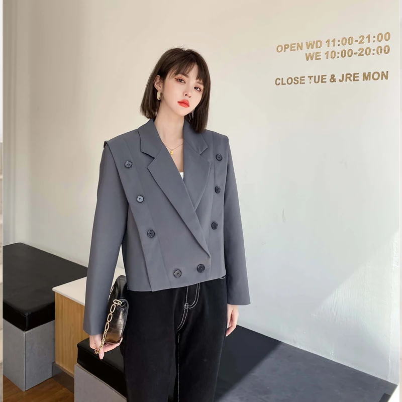 Suits Women Harajuku JK Jackets Long Sleeve Autumn Vintage Suits With Buttons Casual Women Suit Jackets 2020 Autum
Suits Women Harajuku JK Jackets Long Sleeve Autumn Vintage Suits With Buttons Casual Women Suit Jackets 2020 Autum