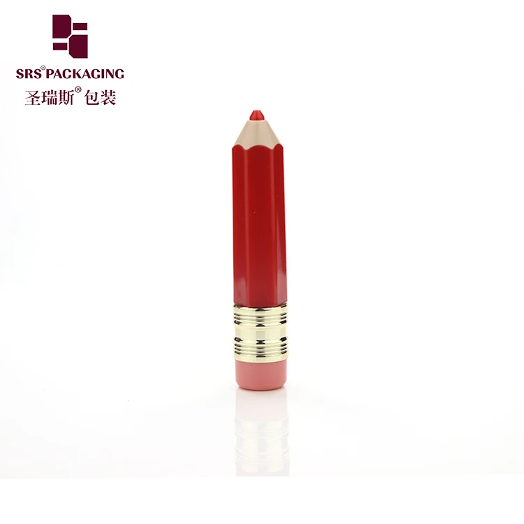 2020 low moq cute unique pencil shaped red lip gloss container liquid lip gloss tube packaging
2020 low moq cute unique pencil shaped red lip gloss container liquid lip gloss tube packaging