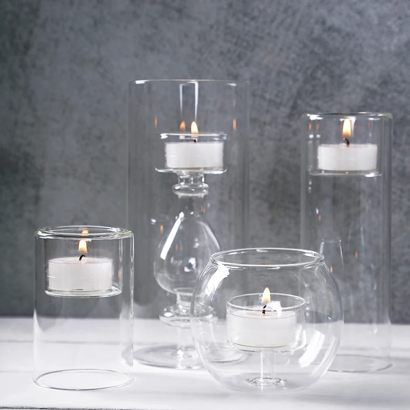 Votive Tea Light Candlesticks Clear Home Decor Weddings Parties Aromatherapy Decorative LED Tea Light Candles Holder 
Votive Tea Light Candlesticks Clear Home Decor Weddings Parties Aromatherapy Decorative LED Tea Light Candles Holder