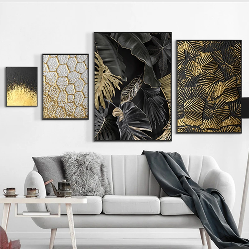 Black Gold Texture Living Room Wall Art Poster Home Decoration Painting Interior Bedroom Decor Advance Picture Paste Customized
Black Gold Texture Living Room Wall Art Poster Home Decoration Painting Interior Bedroom Decor Advance Picture Paste Customized