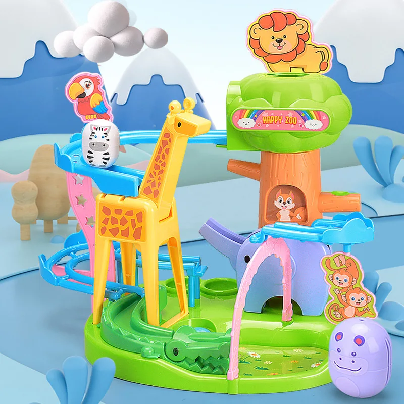 New Strange Toys Children 3-6 Years Old Cartoon Zoo Tumbler Slide Puzzle Early Childhood Education Assembly Track Ball Toys
New Strange Toys Children 3-6 Years Old Cartoon Zoo Tumbler Slide Puzzle Early Childhood Education Assembly Track Ball Toys
