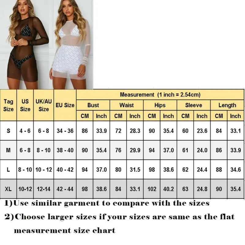 Hirigin Mesh See Through Sexy Dress Womem Sundress Summer 2020 New Long Sleeve Lace Mini Dress Party Fits Beach Bikini Cover Up
Hirigin Mesh See Through Sexy Dress Womem Sundress Summer 2020 New Long Sleeve Lace Mini Dress Party Fits Beach Bikini Cover Up
