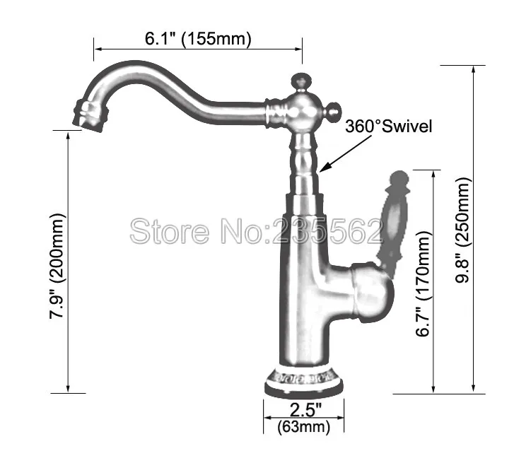 Basin Faucets Single Hole Bathroom Sink Faucet Swivel Spout Antique Brass Hot & Cold Water Mixer Tap Lnf608
Basin Faucets Single Hole Bathroom Sink Faucet Swivel Spout Antique Brass Hot & Cold Water Mixer Tap Lnf608