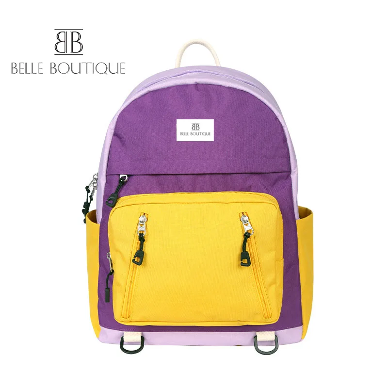 BelleBoutique Preppy Purple Backpack Women Waterproof Korean Stylish Fashion Oxford School Bags For Girls Student Teenager
BelleBoutique Preppy Purple Backpack Women Waterproof Korean Stylish Fashion Oxford School Bags For Girls Student Teenager