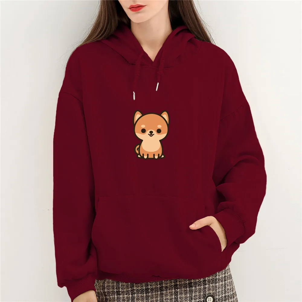 Girls Hoodie Sweatshirts Ladies Autumn Winter Dog Print Hoodie Oversize Long-sleeved Pocket Elegant Hoody Cute Sweatshirt Woman
Girls Hoodie Sweatshirts Ladies Autumn Winter Dog Print Hoodie Oversize Long-sleeved Pocket Elegant Hoody Cute Sweatshirt Woman