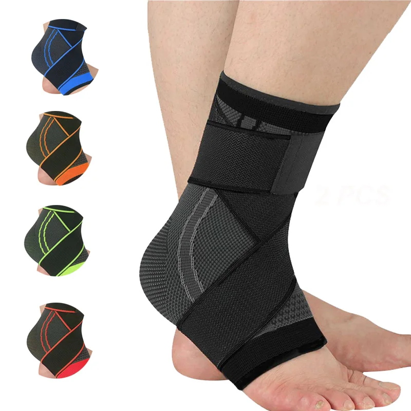 1Pair Nylon Compression With Bandage Basketball Football Ankle Support Gym Sports Elastic Ankle Brace Protector Foot Straps Belt
1Pair Nylon Compression With Bandage Basketball Football Ankle Support Gym Sports Elastic Ankle Brace Protector Foot Straps Belt