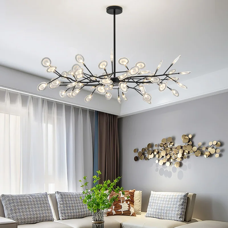 Nordic postmodern simple chandelier creative personality art living room bedroom designer led electroplating Branch Lighting
Nordic postmodern simple chandelier creative personality art living room bedroom designer led electroplating Branch Lighting