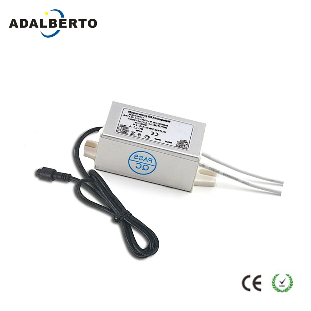 12 Вт источник питания DC12V светодиодный драйвер IP67 водонепроницаемый
