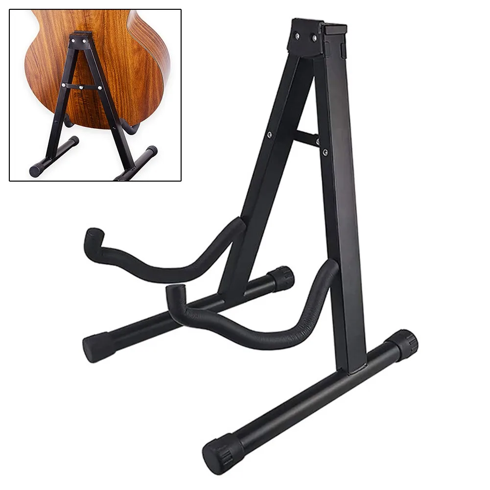 Folding Guitar Stand Floor Holder A-Frame Universal Fits Acoustic Electric Guitar Bass Cello Stringed Instrument Stand Holder
Folding Guitar Stand Floor Holder A-Frame Universal Fits Acoustic Electric Guitar Bass Cello Stringed Instrument Stand Holder