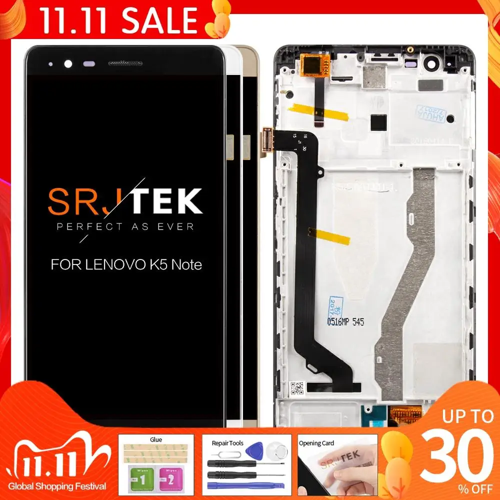 5.5" Original LCD For Lenovo Vibe K5 Note Display Touch Screen with Frame For Lenovo K5 Note Display A7020 LCD Replacement
5.5" Original LCD For Lenovo Vibe K5 Note Display Touch Screen with Frame For Lenovo K5 Note Display A7020 LCD Replacement