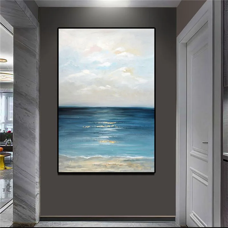 100% ручная роспись абстрактный морской пейзаж картина маслом холст искусство Спальня настенное украшение холст искусство без рамки
100% ручная роспись абстрактный морской пейзаж картина маслом холст искусство Спальня настенное украшение холст искусство без рамки