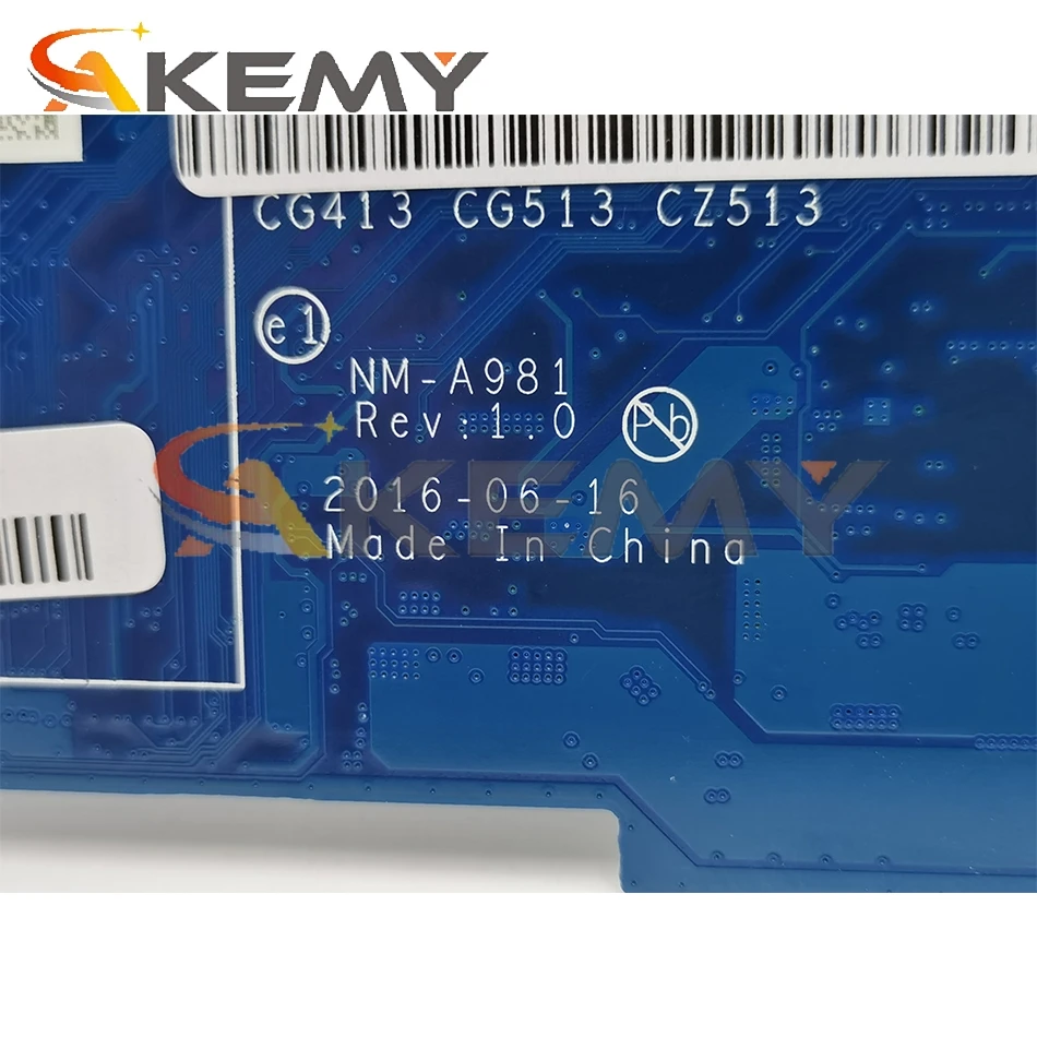 Akemy NM-A981 For Replacement Lenovo 310-15IKB 510-15IKB Notebook Motherboard NM-A751 CPU I5-7200U GPU GT940M/GT920M 100% Test
Akemy NM-A981 For Replacement Lenovo 310-15IKB 510-15IKB Notebook Motherboard NM-A751 CPU I5-7200U GPU GT940M/GT920M 100% Test
