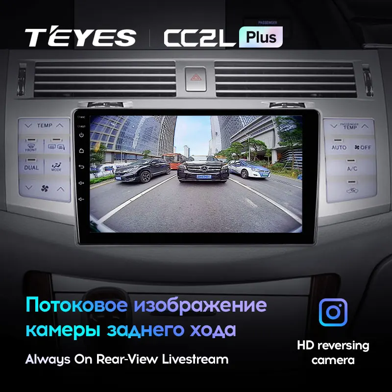 TEYES CC2L Plus Штатная магнитола For Тойота Авалон XX30 Toyota Avalon 3 2005 2010 Android до 8 ЯДЕР 6 + 128ГБ