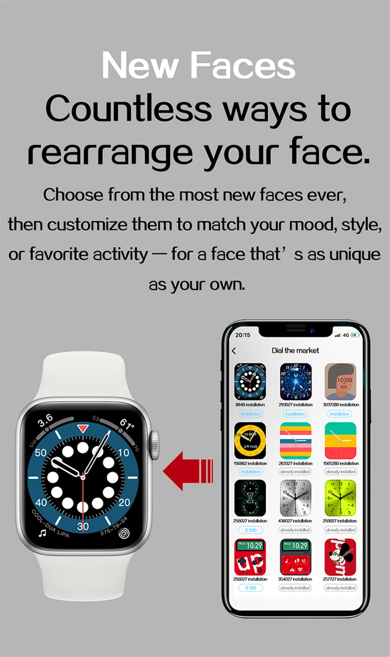 AK76 Women Men Smart Watch Blood Pressure Heart Rate Monitor 44mm Smartwatch IWO 13 IP67 Waterproof Muti Sports Clock Hour Gift
AK76 Women Men Smart Watch Blood Pressure Heart Rate Monitor 44mm Smartwatch IWO 13 IP67 Waterproof Muti Sports Clock Hour Gift