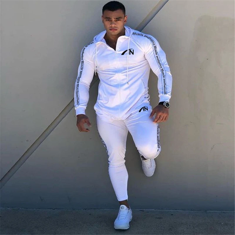 2019 Autumn Brand Sporting Suit Men Suit Men Hoodies Sets Mens Gyms Sportswear Jogger Suit Male Tracksuit Sets
2019 Autumn Brand Sporting Suit Men Suit Men Hoodies Sets Mens Gyms Sportswear Jogger Suit Male Tracksuit Sets