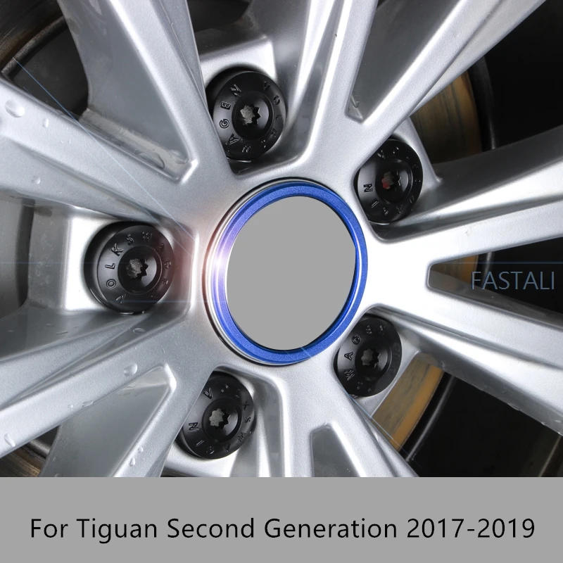 Декоративное кольцо для автостайлинга Tiguan второго поколения 2017 2019|Хромирование|