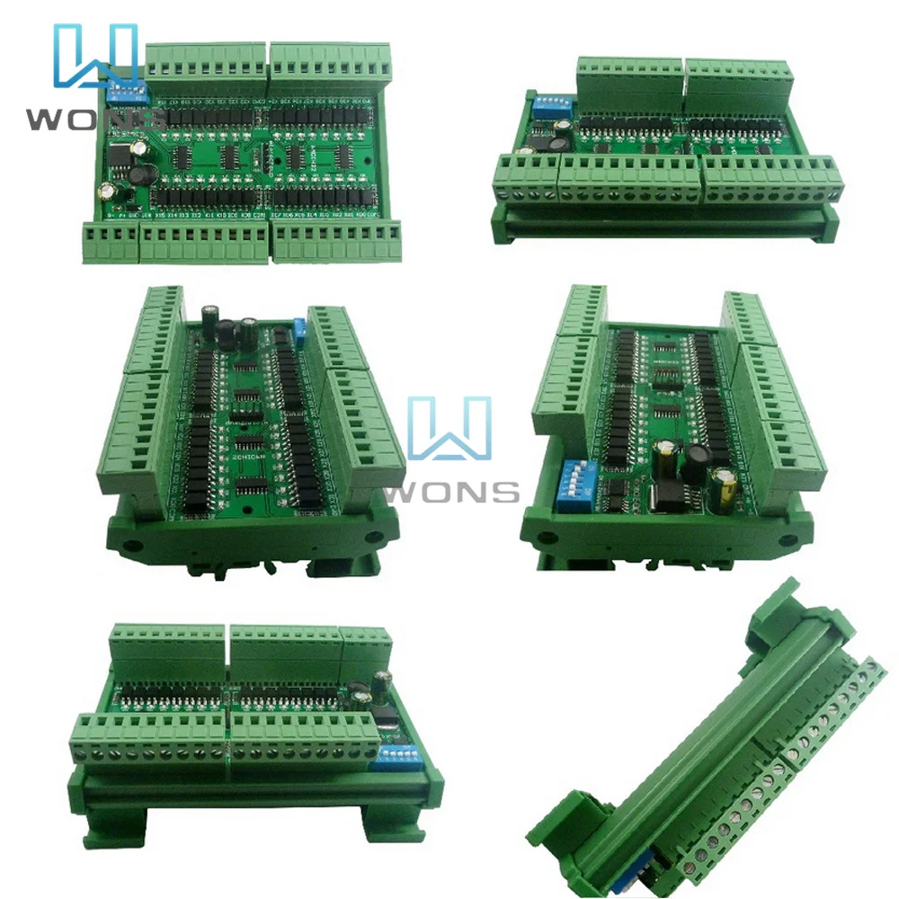 32ch PNP NPN Isolated Digital Input RS485 Modbus Rtu Controller DC 12V 24V PLC Switch Quantity Acquisition Board
32ch PNP NPN Isolated Digital Input RS485 Modbus Rtu Controller DC 12V 24V PLC Switch Quantity Acquisition Board