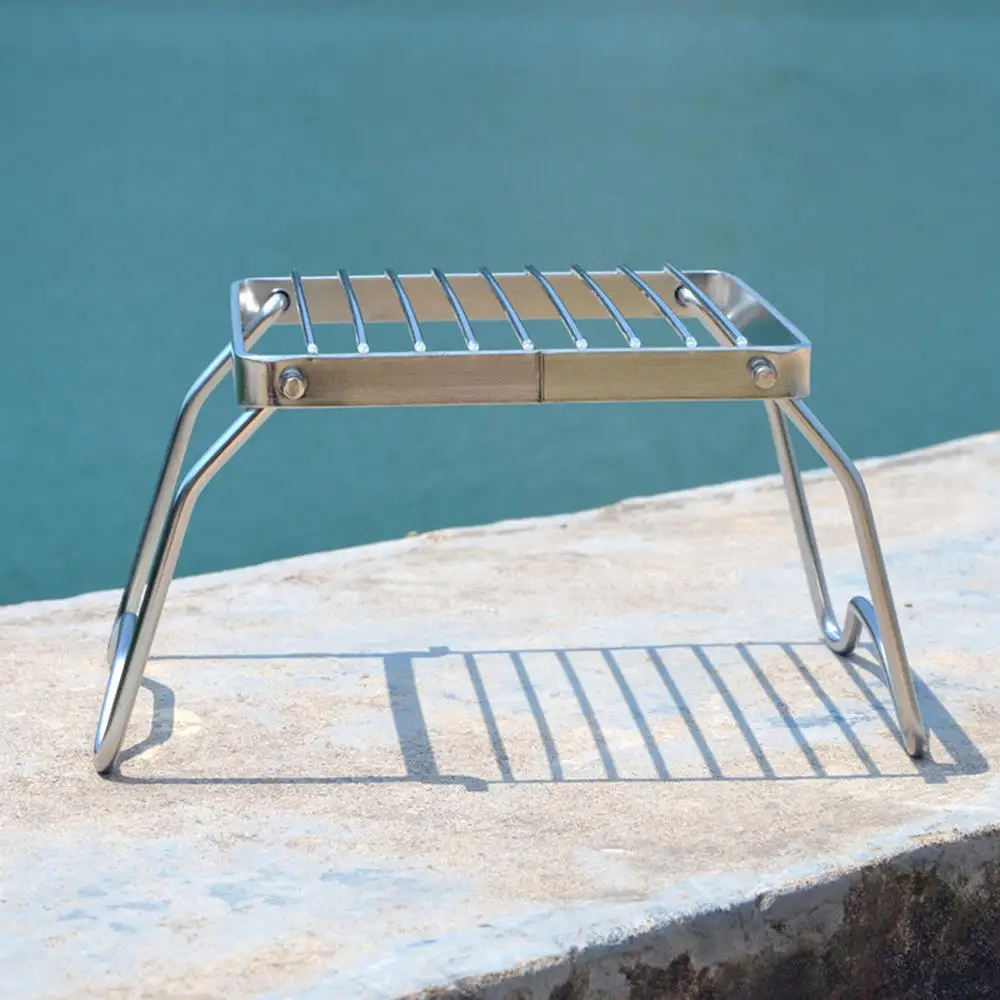 1PC Outdoor Cooking Stove Shelf Protable Grill Holder Mini Foldable Stainless Steel Cooker Camping Hiking BBQ Cook
1PC Outdoor Cooking Stove Shelf Protable Grill Holder Mini Foldable Stainless Steel Cooker Camping Hiking BBQ Cook