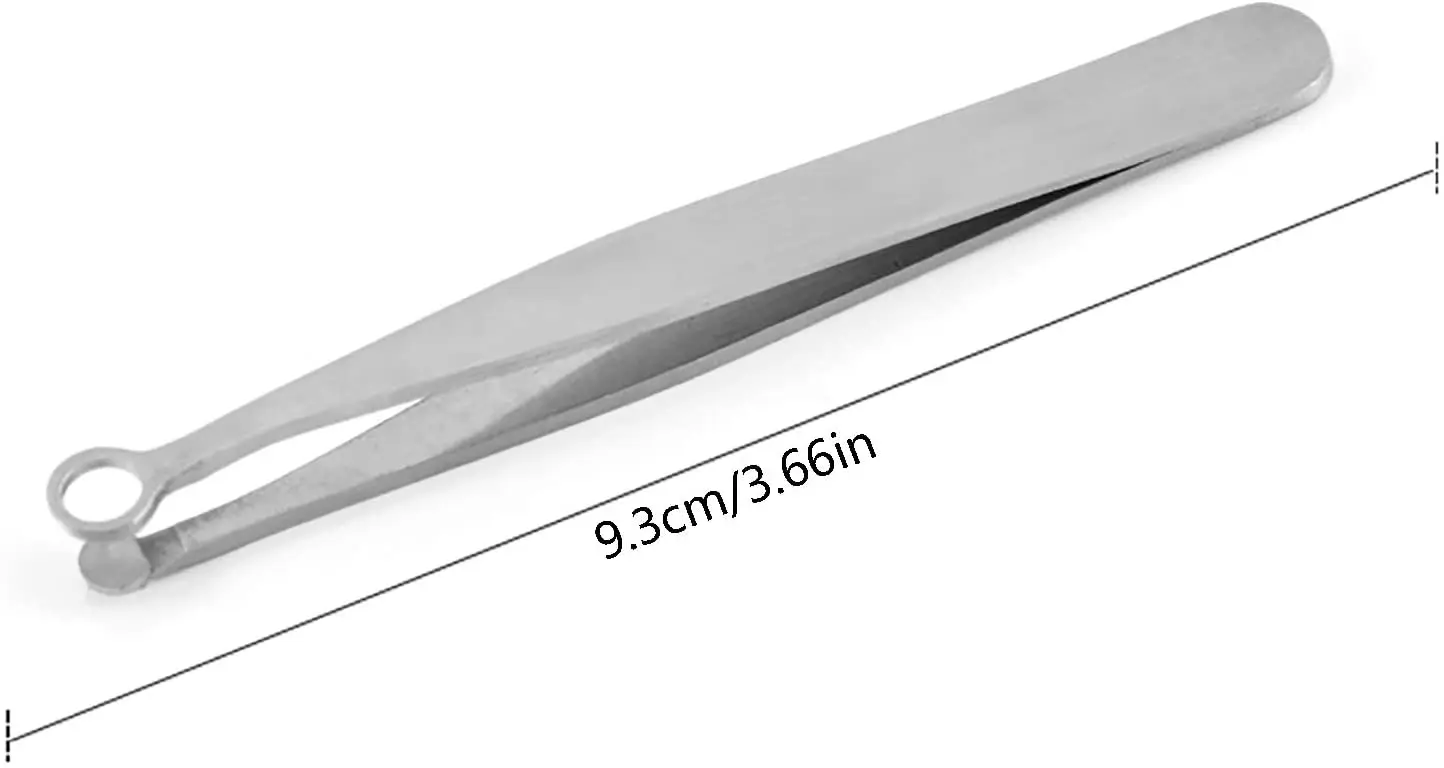 Nose Hair Trimming Tweezers Round Tip Eyebrow Tweezer Perfectly Stainless Steel Nose Hair Removal Tweezers Eyebrow Care
Nose Hair Trimming Tweezers Round Tip Eyebrow Tweezer Perfectly Stainless Steel Nose Hair Removal Tweezers Eyebrow Care