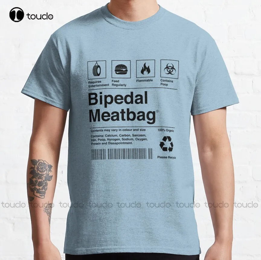 Bipedal Meatbag Classic T-Shirt Custom Aldult Teen Unisex Digital Printing Tee Shirt Custom Aldult Teen Unisex Fashion Funny New
Bipedal Meatbag Classic T-Shirt Custom Aldult Teen Unisex Digital Printing Tee Shirt Custom Aldult Teen Unisex Fashion Funny New