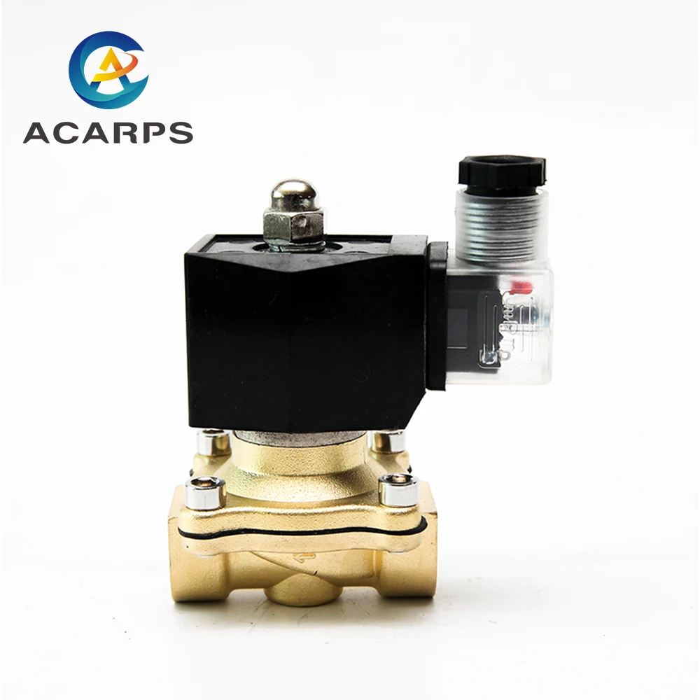 1/2" 3/4" 1" 2" IP65 Waterproof Electric Solenoid Valve DN15 Brass Normally Closed Valve for Water Oil Air 12V/24V/220V/110V
1/2" 3/4" 1" 2" IP65 Waterproof Electric Solenoid Valve DN15 Brass Normally Closed Valve for Water Oil Air 12V/24V/220V/110V