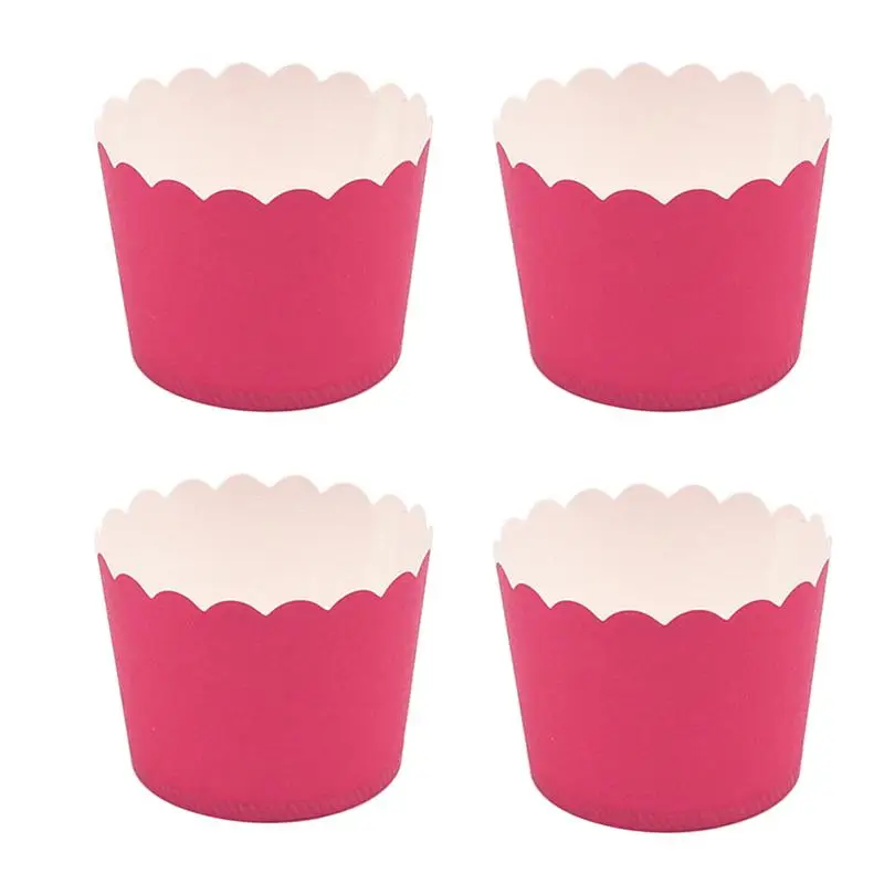 24Pcs Solid Bright Colors Cupcake Wrappers Round Thicken Muffin Cup Cake Paper Cup-5x4.5cm(Rosy)
24Pcs Solid Bright Colors Cupcake Wrappers Round Thicken Muffin Cup Cake Paper Cup-5x4.5cm(Rosy)
