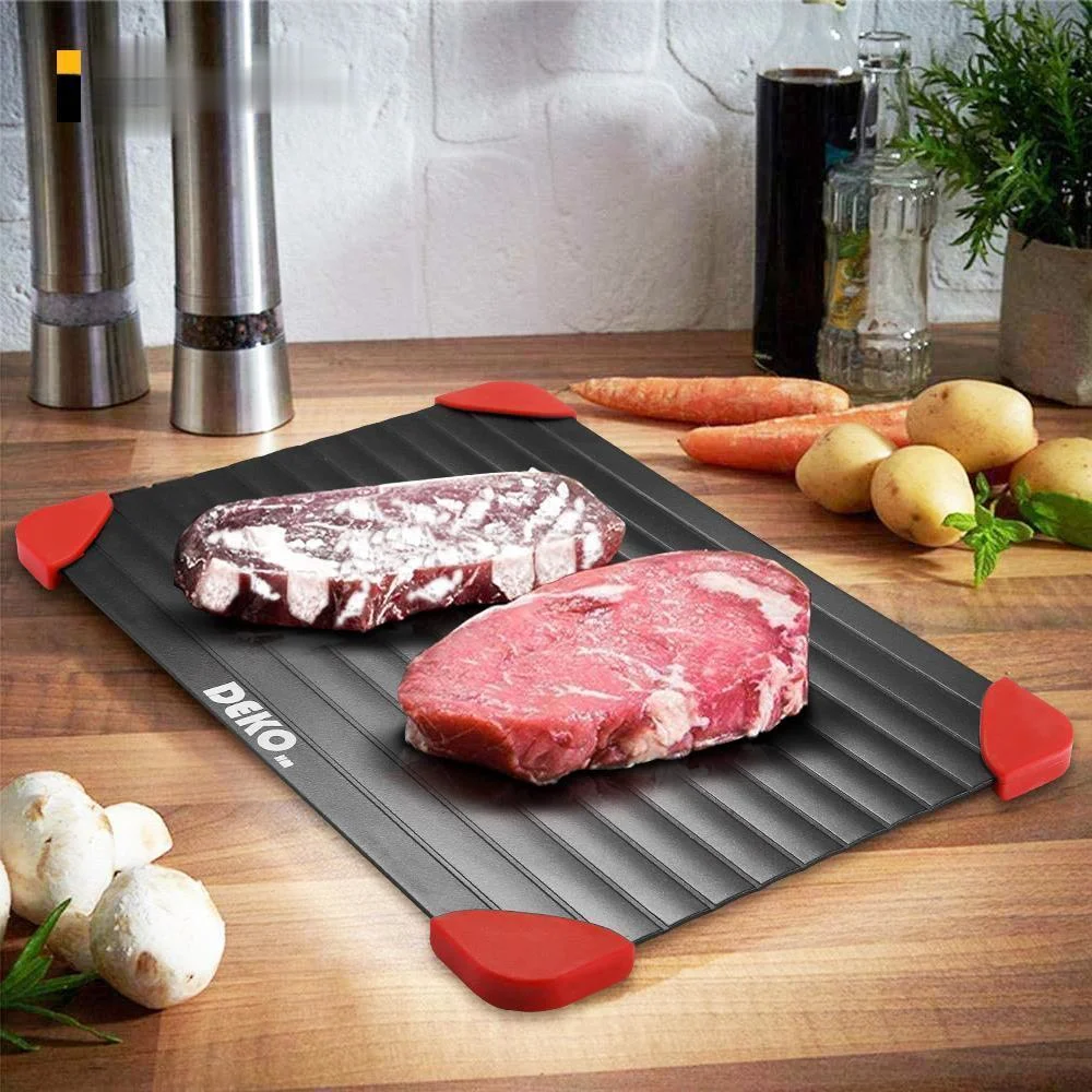 Quick Thawing Cutting Board Defrosting Food Fruit Steak Meat Seafood Food Thawing Board Kitchen Non-stick Gadget
Quick Thawing Cutting Board Defrosting Food Fruit Steak Meat Seafood Food Thawing Board Kitchen Non-stick Gadget
